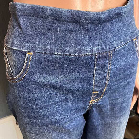 Rock & Republic DenimRX Fever Pullon Jeggings 14 Soft Premium Coastal Cowgirl - Picture 2 of 6